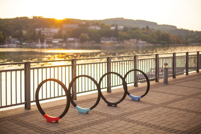 Arceau urbain Gomez - mmcité 1 a.S. - acier galvanisé, enveloppe caoutchouc - hauteur 845 mm_3