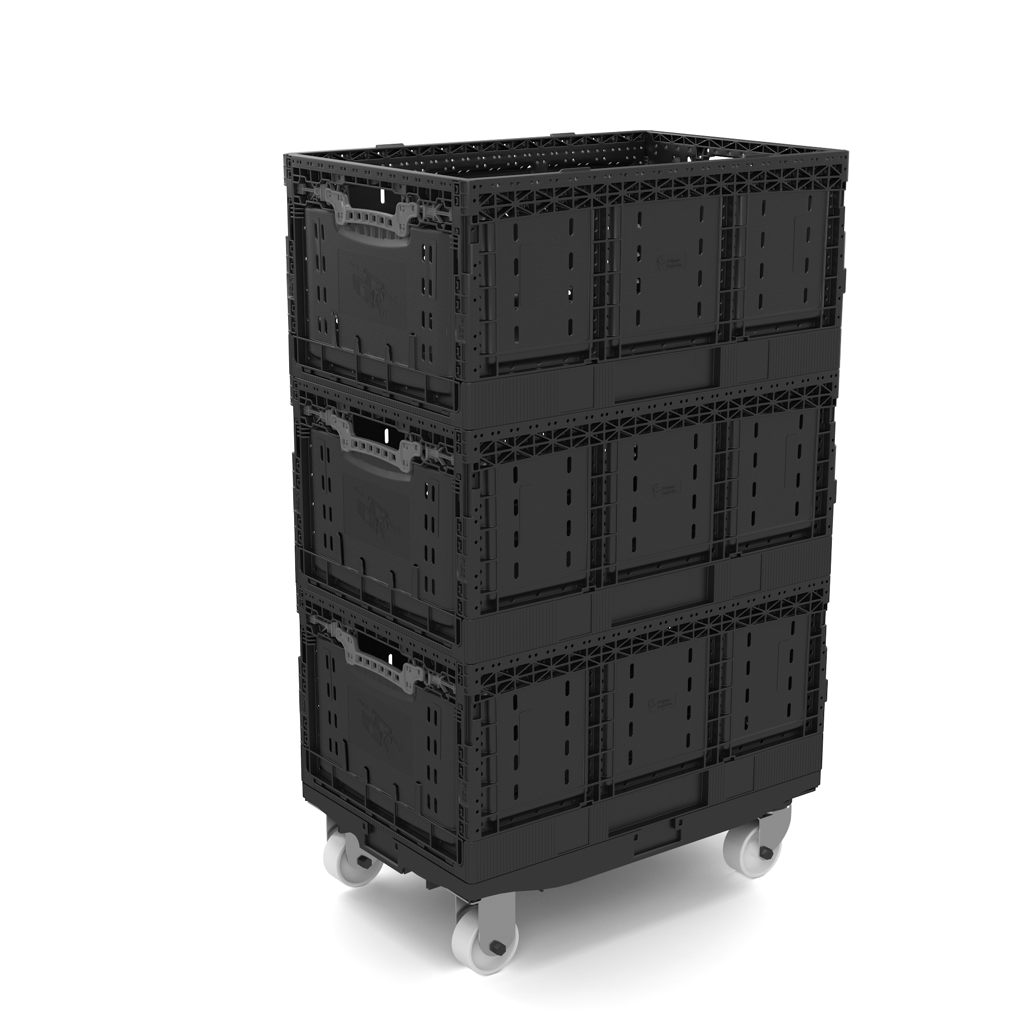 Bac en plastique ajouré alimentaire sur la base de 600x400 mm_2