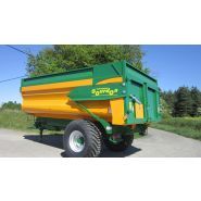 Benne monocoque avec fond en acier SSAB Domex 500