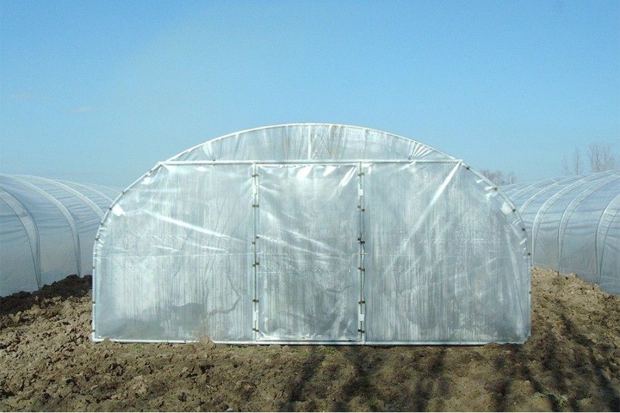Serre tunnel Val de Loire à pied droit - Longueur 10 m - Pro 5 m_2