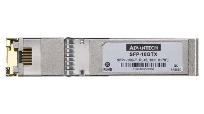 SFP industriel cuivre 1G / 2.5G / 5G / 10Gbps - 30 à 100m - 0°C à +70°C - Référence: SFP-10GTX - Advantech_2