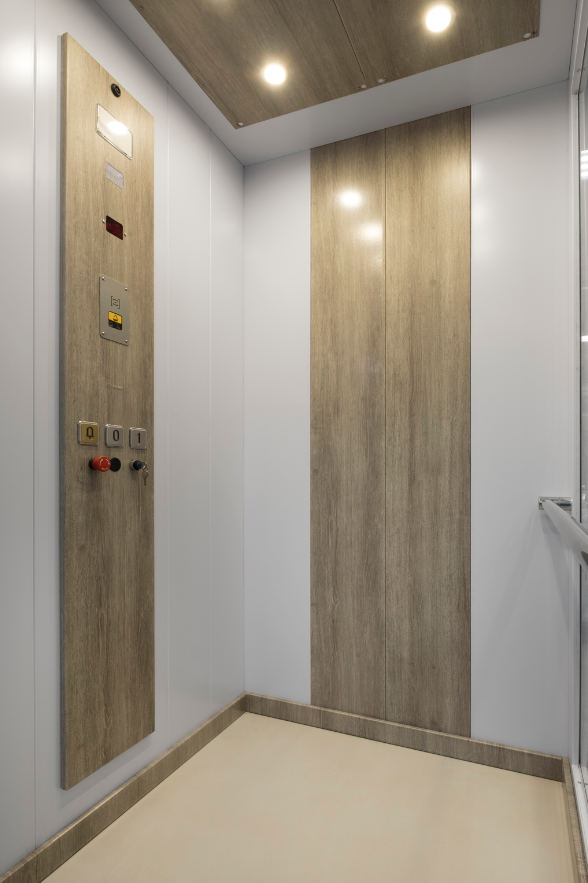 Cabine standard ou sur mesure 2 à 5 niveaux jusqu'à 13 m_2