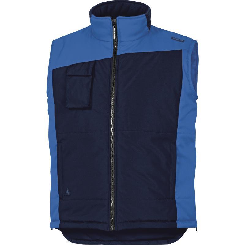 Gilet sans manche en polyester Pongee enduit PVC - Fidji2 - chaud et confortable avec doublure polaire et 4 poches_2