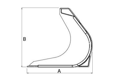 01.Pb.1700k - Godet squelette pour chargeuses articulées Attec - 810 mm - Haute performance et durabilité_2