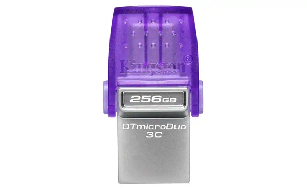256 Go DataTraveler microDuo 3C 200 Mo/s dual USB-A + USB-C_2