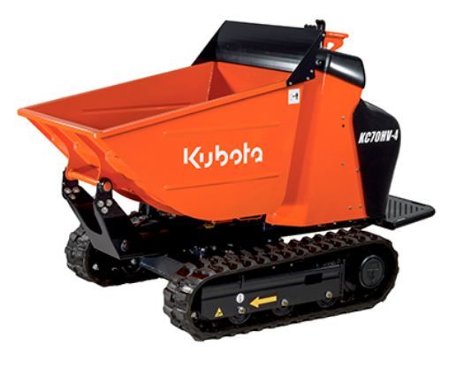 Mini-dumper Kubota KC70HV-4 - Transporteur sur chenilles - 700 kg - Transmission hydraulique_2
