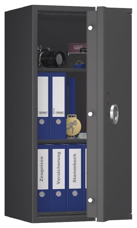 Coffre-fort FORMAT Lyra 7 Classe I - Anti-effraction certifié EN 1143-1 - Serrure électronique La Gard ComboGard Pro / Graphite RAL 7024_2