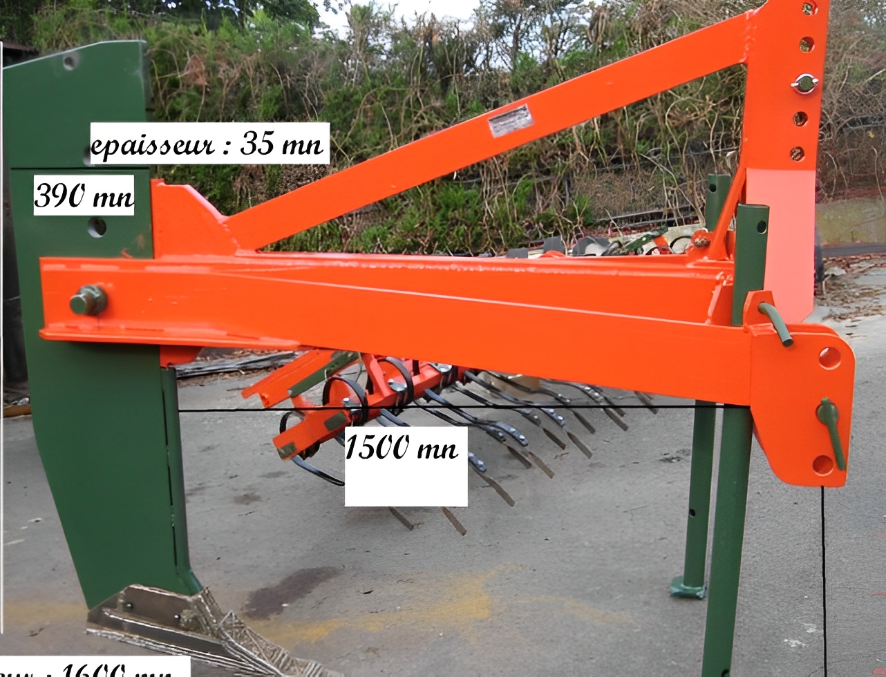 Draineuse agricole - bourbonnais fraisse - epaisseur 35 mm_2