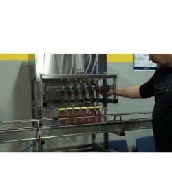 Remplisseuse semi-automatique rapide et efficace - RÉF. ESJ01-ET - remplissage de liquides denses, 60L, 900L/h_2