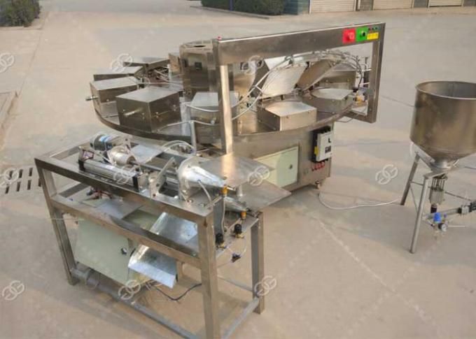Appareil à cornet de glace professionnel - Henan Gelgoog - capacité 500 pcs/h en acier inoxydable 304_2