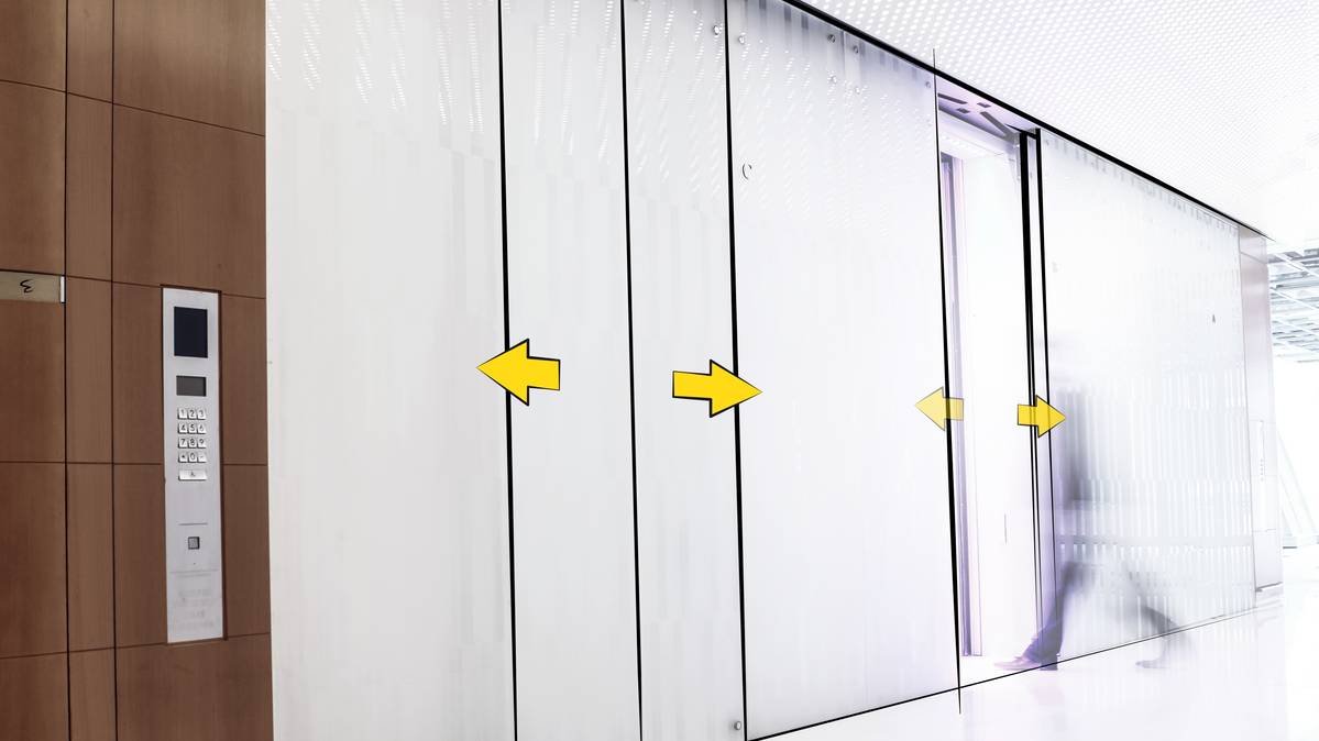 Portes coulissantes solutions spéciales - système d'entraînement modulaire et invisible_0