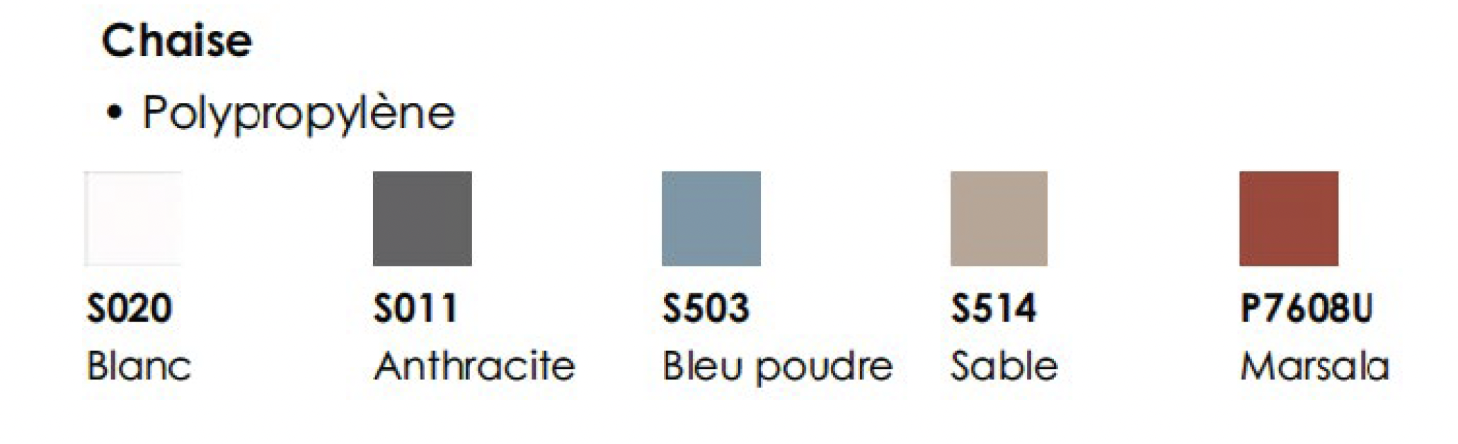 Chaise empilable en en polypropylène - FIORELLINA_2