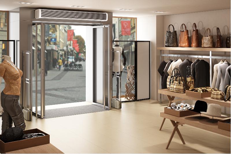 Rideau d'air apparent grande taille 100 cm 4/6 kW - Thermor - 486103_2