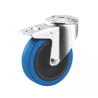 Roulette charge moyenne pivotante, à trou central_2