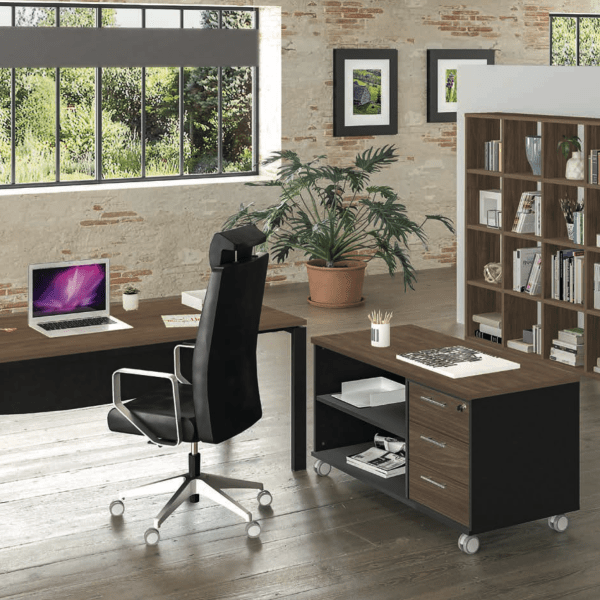 Bureau open space individuel ou collaboratif - système bench Aeris - Burocéan, esthétique épurée et ergonomique_2