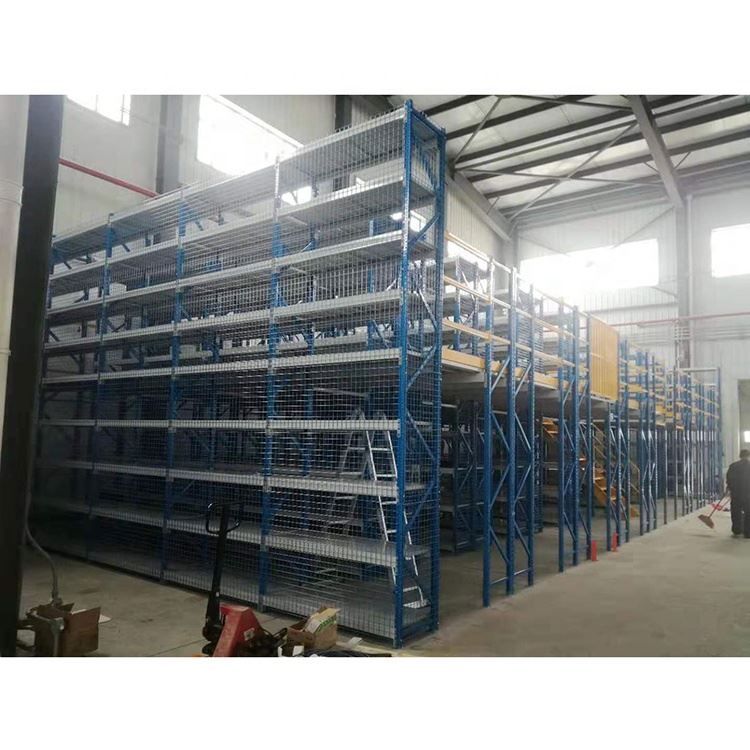 Mezzanine industrielle - Guangzhou Eco Commercial Equipment - capacité 300 kg/m² ou personnalisée - structure en acier pour entrepôts multi-niveaux_2