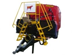 1611 - Mélangeuse agricole Zagroda - capacité 14m³ avec 2 vis verticales et pesage électronique_2