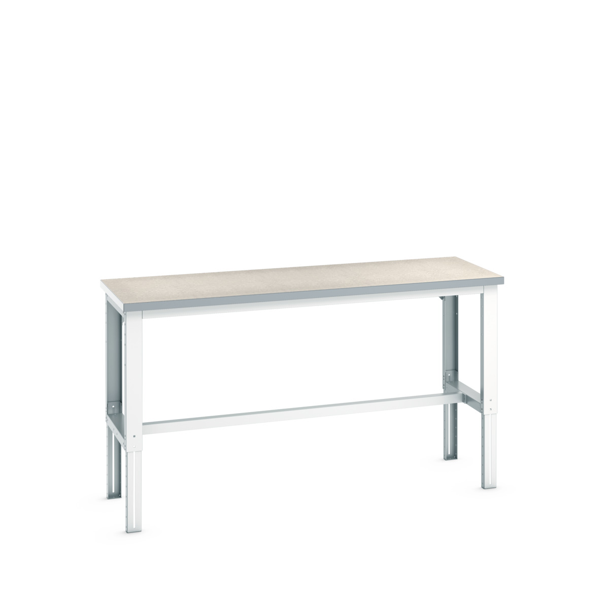 41003216.16V - Établi avec ossature réglable Cubio Lino - 2000x750x740-1140mm - RAL 7035_0