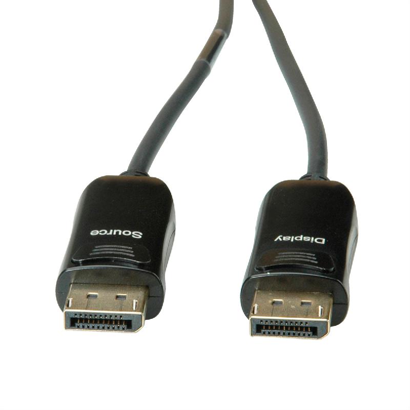 ROLINE Câble DisplayPort v1.4 (AOC), M/M, 30 m_2