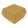 Grande boîte hamburger kraft brun - 14,5 cm - résistante aux graisses et chocs - conditionnée par 400_2
