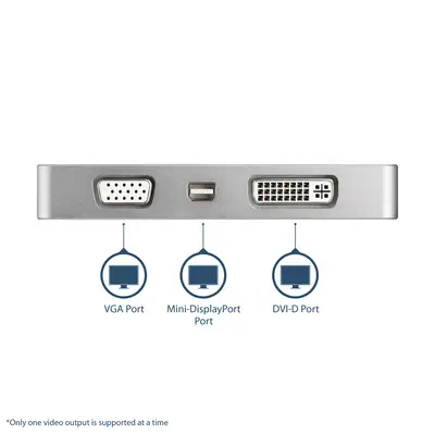 StarTech Adaptateur Multiport USB-C avec HDMI/VGA/Mini_2