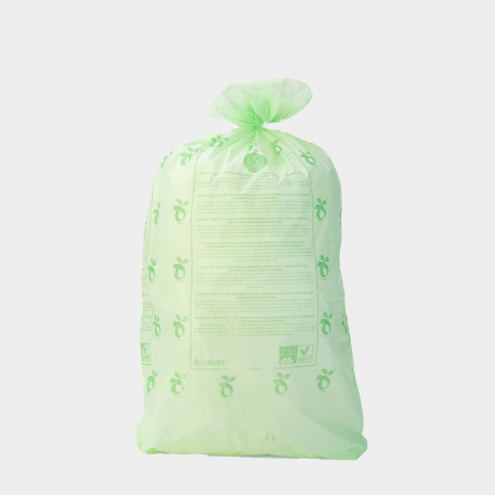 Sacs PerfectFit compostables Brabantia - Code K (10 litres) - Rouleau de 10 sacs_2