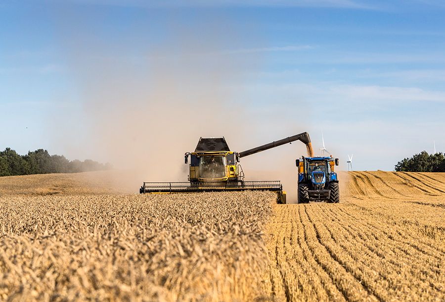 Cx7.80 tier 4b moissonneuse batteuse - new holland - trémie (l) 9000_2