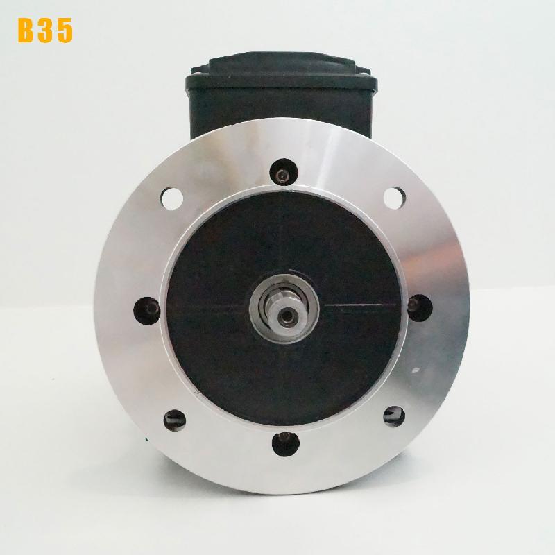 Moteur électrique 220v 0,75 kW - 1500 Tr/min - Bride B35 - Condensateur Permanent Cemer MY - IP55 - Aluminium_2