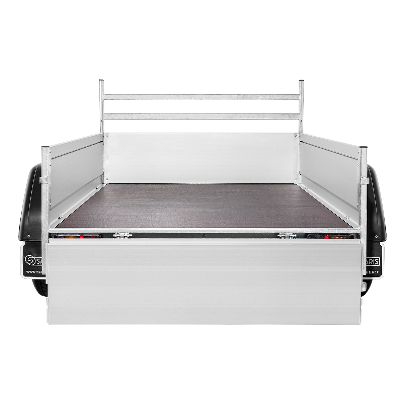 Remorque SARIS MAC ALU - 1 essieux freiné - PTAC 1350 Kg - 205 x 133 cm - Reference - FOURGON_C300_Alu_2