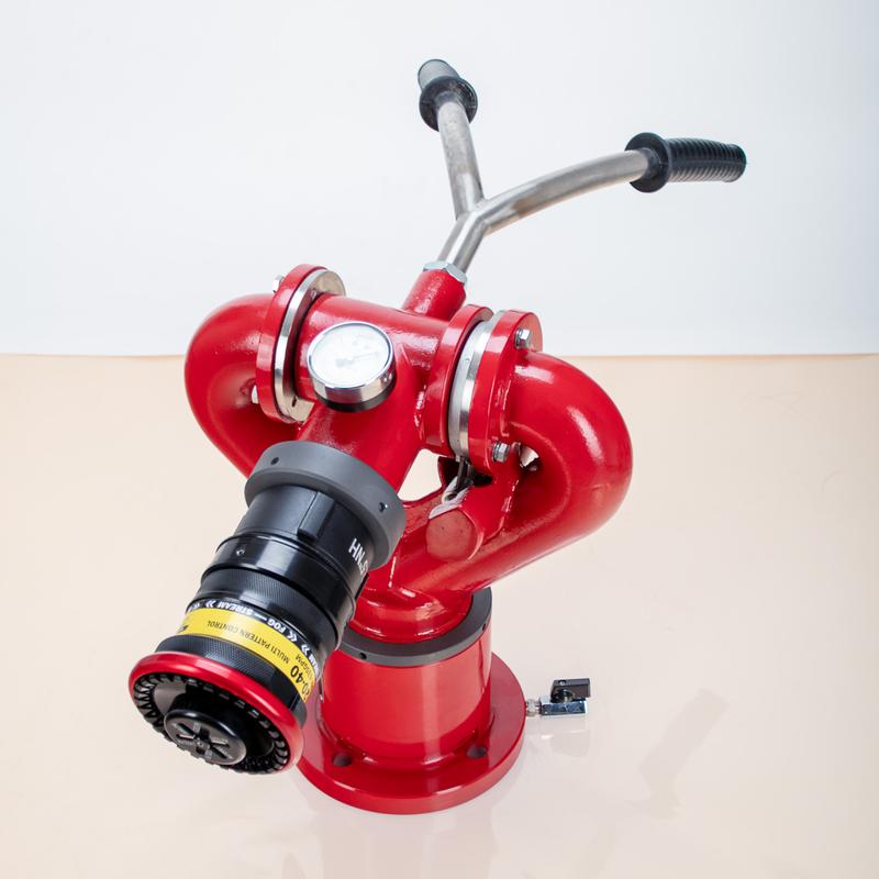 Canon incendie fixe double poign�e - 1800 l/min - port�e 60 m - pression 8 bar_2