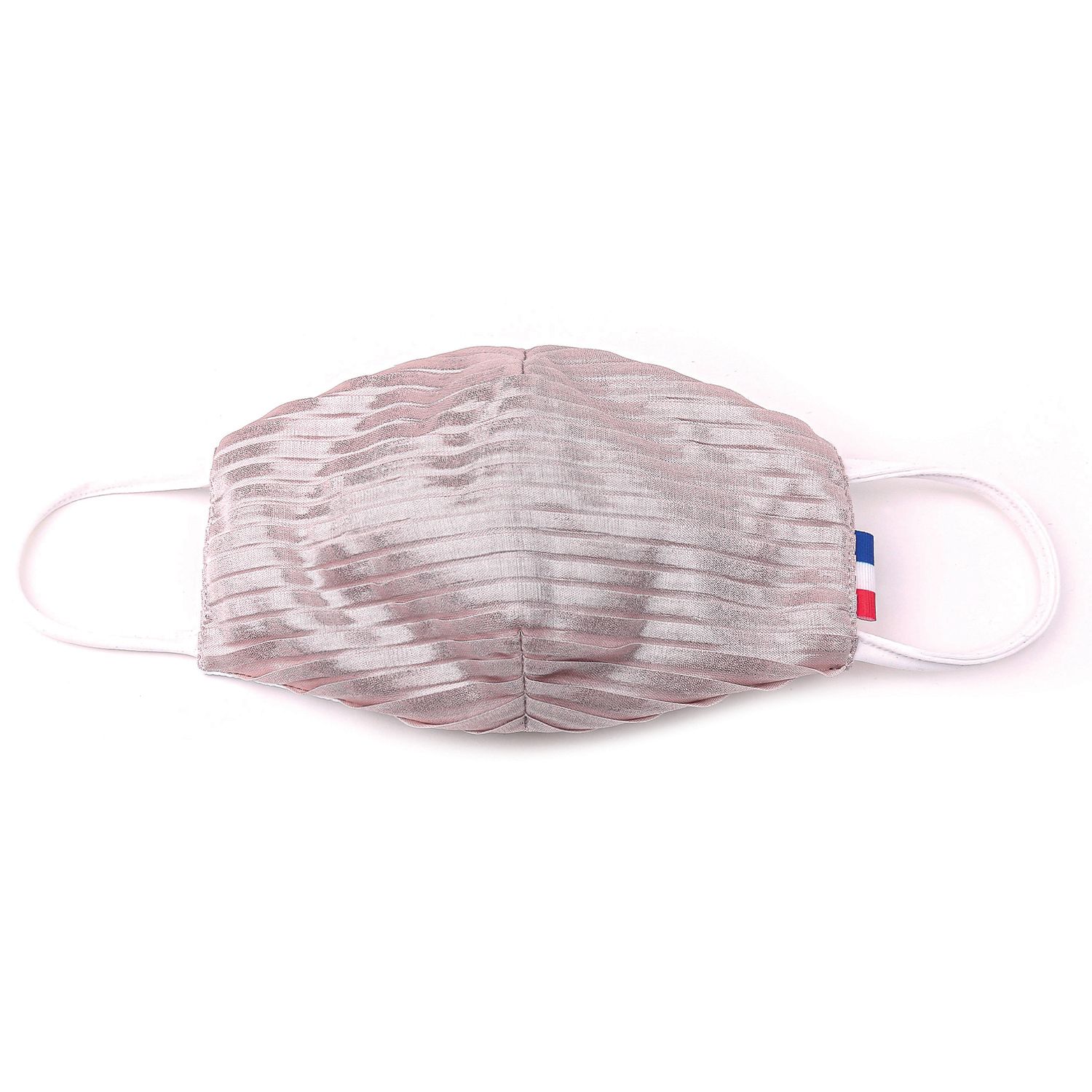 Masque barrière grand public - Pink Dreams - couleur rose pâle - modèle mixte et lavable_2