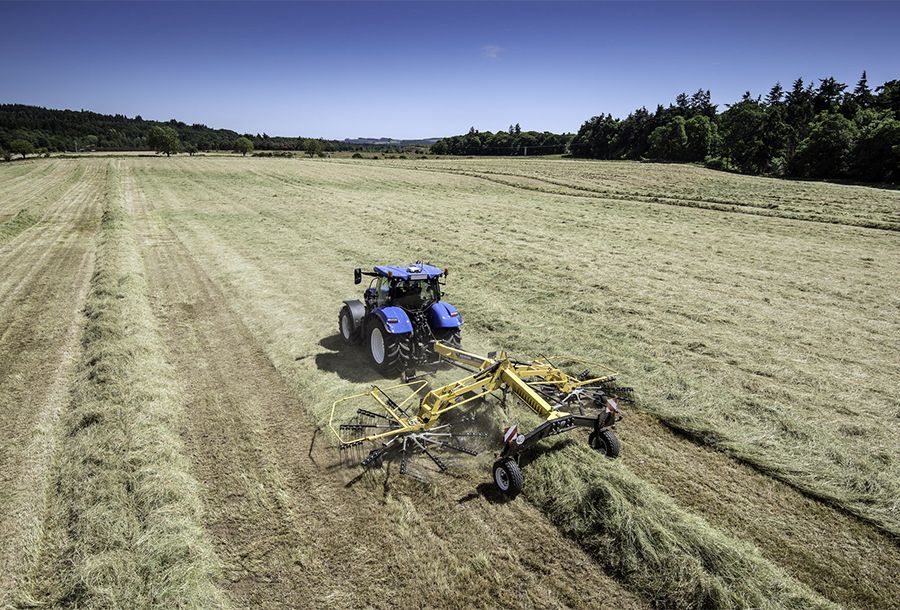 Prorotor C600M - Andaineur double rotor à dépose centrale New Holland - Largeur de travail 6,00 m_2