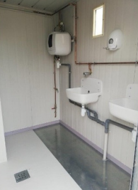 Bâtiment modulaire - Module sanitaire 10 pieds - BTX 242_2