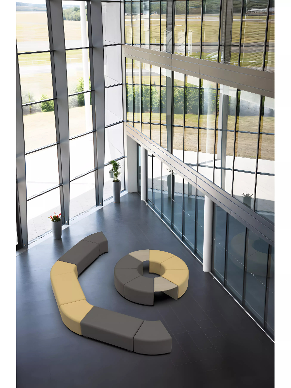 Pouf angulaire 1 place gris anthracite_2