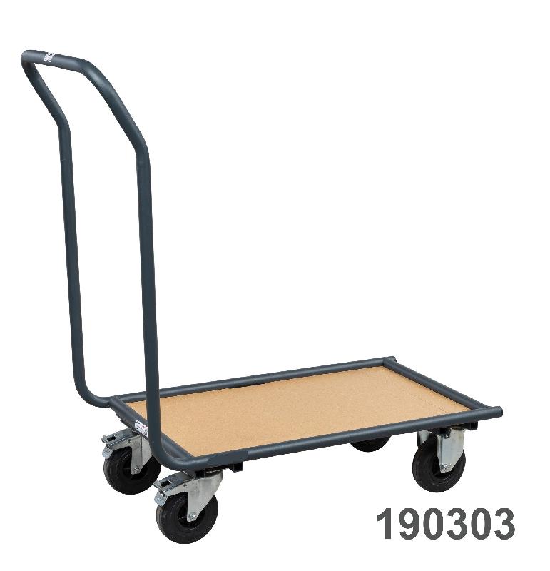 Chariot à dossier fixe - 190302 – 1255 x 640 x 980 mm_2