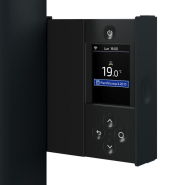 Radiateur chaleur douce connecté Bilbao 4 vertical 1000W Gris ardoise - Thermor - 494838_2