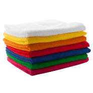 Serviette de sport en microfibre - avec pochette - 185 gr/m² - couleur blanche_2