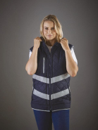 Bodywarmer haute visibilité Kensington - Réf: YHV007 - Norme EN ISO 20471:2013 Classe 2 - Doublure polaire - 340 g/m²_2