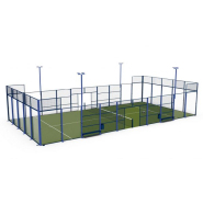 Court de padel 'VISION' - cadre construit avec un tube de 40 x 40 x 2 mm - installation fixe ou temporaire_2