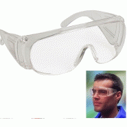 Lunettes de protection des yeux en chantier - Visilux - 45 g - Norme EN 166 et EN 170_2