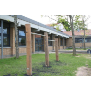 Agrès sportif pour enfants Gardo - 8045605 - Hags - tranche d'âge 5-12 ans - dimensions 2800x180x1500 mm_2