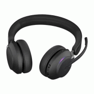 Jabra Evolve2 65 Casque Sans fil Arceau Bureau/Centre d'appels USB Type-C Bluetooth Noir_2