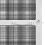 Vidaxl moustiquaire à charnière pour portes blanc 100 x 215 cm 141563_2
