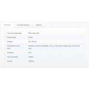 Clôture panneciere - maine clotures - type de remplissage : plein brise-vent - forme haute : droite_2