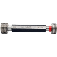 Tampon fileté double gaz BSP - 1/2