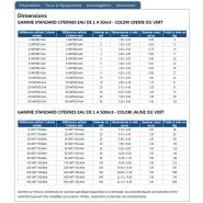 Citerne souple - Citerpack Environment SAS - capacité ≤ 50m3 - tissu polyester enduit PVC avec traitement anti-UV_2