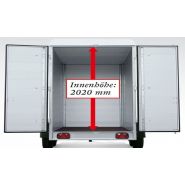 KT-P 3015/20 M - Remorques fourgons Böckmann - 2000 kg - Toit polyester aérodynamique et structure plywood_2