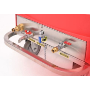 Nettoyeur vapeur à brûleur diesel compact  idéal pour les applications mobiles de nettoyage et d'assainissement - Optima XDm_2