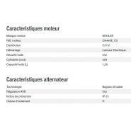 Technic 6500 A AVR UK C5 - Groupe électrogène Kohler - Puissance max 6,30 kW - 50 Hz - 230 V_2