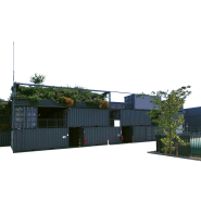 Atelier conteneur sur-mesure avec panneaux sandwich et structure mécano-soudée_2